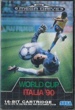 World Cup Italia 90-Standaard (Sega Mega Drive) Gebruikt, Games en Spelcomputers, Games | Sega, Ophalen of Verzenden