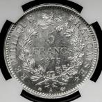 France. 5 Francs 1873 - NGC MS63 (A París), Postzegels en Munten, Munten | Europa | Niet-Euromunten