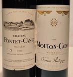1986 Chateau Pontet-Canet & 1988 Mouton-Cadet - Bordeaux - 2