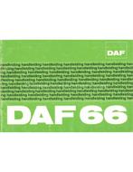 1974 DAF 66 INSTRUCTIEBOEKJE NEDERLANDS, Auto diversen, Handleidingen en Instructieboekjes, Ophalen of Verzenden