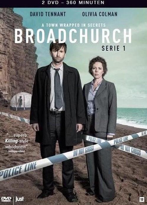 Broadchurch seizoen 1 (dvd tweedehands film), Cd's en Dvd's, Dvd's | Actie, Ophalen of Verzenden