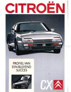 1988 CITROËN CX BROCHURE NEDERLANDS, Nieuw
