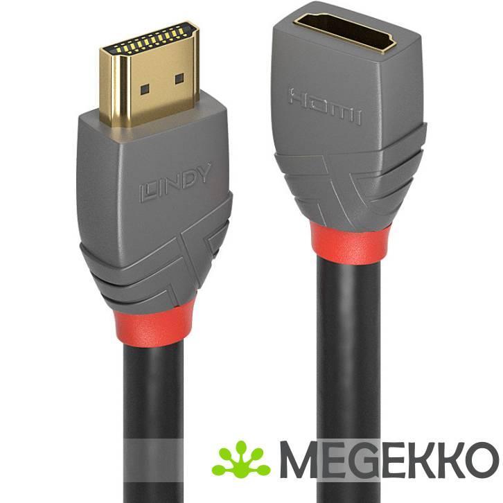 Lindy 36477 HDMI kabel 2 m HDMI Type A (Standaard) Zwart, Computers en Software, Overige Computers en Software, Nieuw, Verzenden