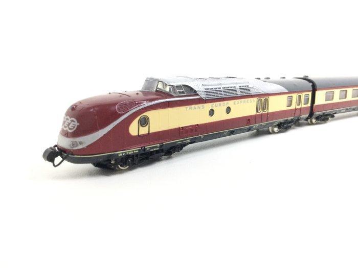 Roco N - 23005/23006 - Rame automotrice (2) - Zevendelig, Hobby & Loisirs créatifs, Trains miniatures | Échelle N