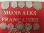 France. Lot de 10 monnaies en argent (Napoleon III et Céres)
