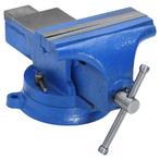 vidaXL Bankschroef 150 mm gietijzer blauw, Bricolage & Construction, Outillage | Outillage à main, Verzenden