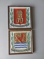 Tegel (2) - Cloisonne (wapen) tegels Middelburg en Zeeland -