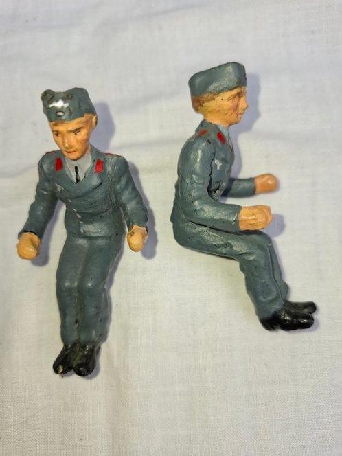 Elastolin - Militaire miniatuur beeldjes - WOII Luftwaffe, Kinderen en Baby's, Speelgoed | Overig