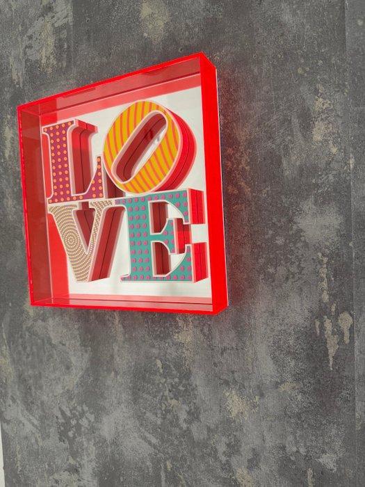 KIRAS - MIRROR LOVE! 25x25cm, Antiek en Kunst, Kunst | Schilderijen | Modern