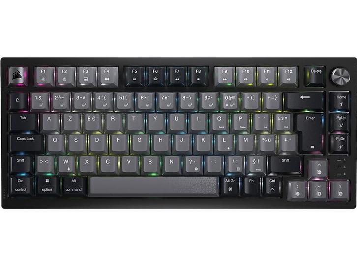 Corsair -  Gaming-toetsenbord K65 Plus Azerty Rgb Zwart, Computers en Software, Toetsenborden, Nieuw, Azerty, Verzenden