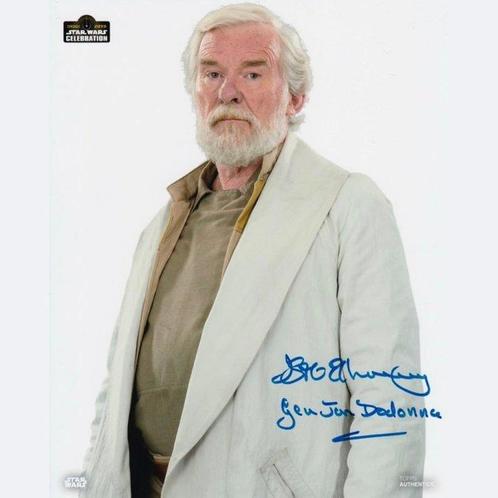 Star Wars: Rogue One - Signed by Ian McElhinney (General Jan, Verzamelen, Film en Tv