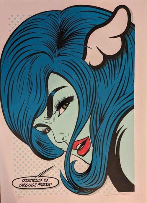 D*Face (1978) - Turn coat, Antiquités & Art, Art | Peinture | Moderne