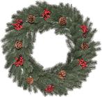 2dekans | HOMCOM Kerstkrans met sieraden 830-372, Diversen, Ophalen of Verzenden, Nieuw