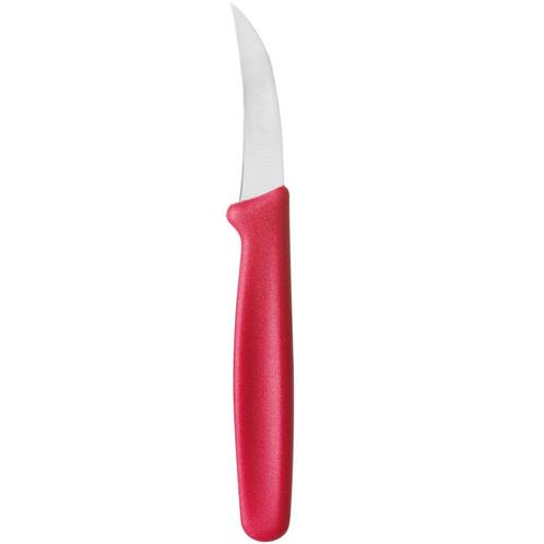 Tourneermes | RVS | Rood | Lengte 158mm HENDI, Zakelijke goederen, Horeca | Keukenapparatuur, Nieuw in verpakking, Verzenden