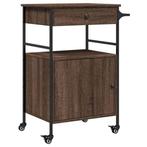 Verrijdbare Keukentrolley 89.5cm | OP = OP | 40% Korting, Verzenden, Nieuw
