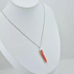 Bloedkoraal - Zilver - Ketting met hanger - CORALLO