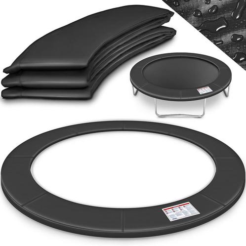 Kiduku Trampoline Randafdekking - Rand - Ø427cm - Antraciet, Tuin en Terras, Overige Tuin en Terras, Verzenden