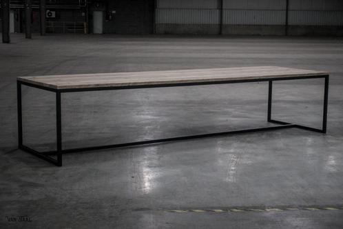 Grote eettafel 350 cm lang - Design tafels op maat, Maison & Meubles, Tables | Tables à manger