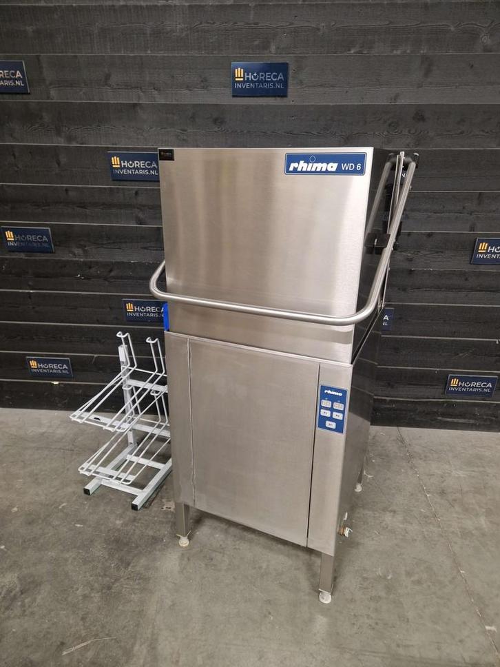 Vaatwasser | doorschuifvaatwasser | Rhima | WD6 | 400V, Zakelijke goederen, Horeca | Keukenapparatuur, Gebruikt, Wassen en Drogen