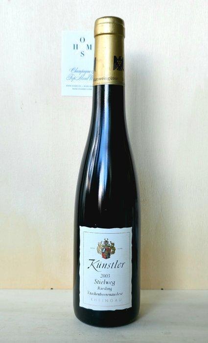 2003 Weingut Franz Künstler, Stielweg Goldkapsel - Rheingau, Verzamelen, Wijnen