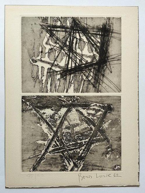 Boris Lurie (1924–2008) - Untitled (from the International, Antiek en Kunst, Antiek | Overige Antiek