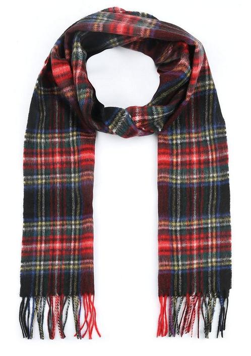 Barbour Sjaal Stewart Lamswol Rood maat  Heren, Kleding | Heren, Mutsen, Sjaals en Handschoenen, Nieuw, Verzenden