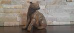 Pierre Chenet (XX-XXI) - sculptuur, LOurs assis - 13 cm -