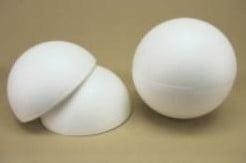 Oasis® Styropor Piepschuim Isimo bol Deelbaar 20 cm, Huis en Inrichting, Woonaccessoires | Kunstplanten en Kunstbloemen, Nieuw