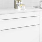 vidaXL Kast Handvat 2 pcs Zilver 900 mm Roestvrij staal, Verzenden, Nieuw
