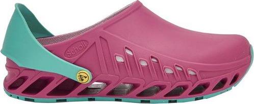 Scholl Medische Klomp Evoflex Tpr Unisex - Fuchsia/Smarag..., Kleding | Dames, Schoenen, Nieuw, Verzenden