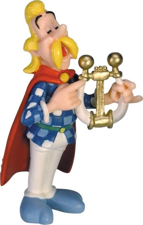 Asterix Figure Kakofonixplaying  7 cm, Collections, Personnages de BD, Enlèvement ou Envoi