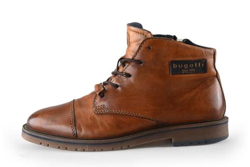 Bugatti Veterboots in maat 43 Cognac | 5% extra korting, Kleding | Heren, Schoenen, Overige kleuren, Zo goed als nieuw, Boots