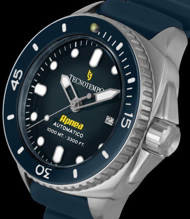 Tecnotempo - - Automatic Diver 1000M Apnea - Limited, Handtassen en Accessoires, Horloges | Heren