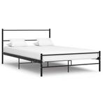 vidaXL Bedframe metaal zwart 160x200 cm, Verzenden, Nieuw