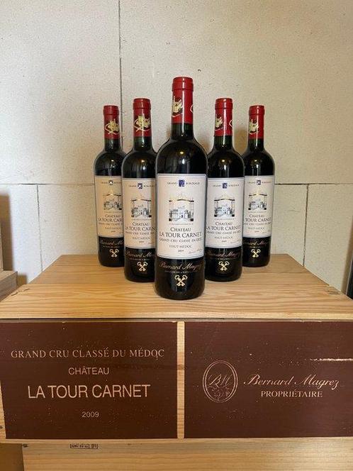 2009 Château La Tour Carnet - Haut-Médoc 4ème Grand Cru, Verzamelen, Wijnen