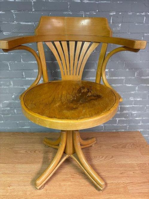 Bureaustoel - Hout, Metaal - Thonet Stijl, Antiek en Kunst, Curiosa en Brocante