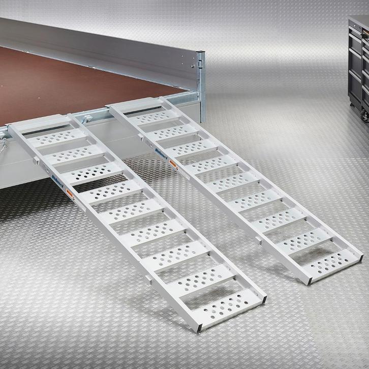 Datona Aluminium oprijplaat inhaakbaar - 195 cm (2 stuks) -, Auto diversen, Auto-accessoires, Ophalen of Verzenden