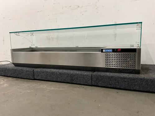 Afinox Opzet Koelvitrine 145cm lang - werkend, Zakelijke goederen, Horeca | Keukenapparatuur, Gebruikt, Koelen en Vriezen, Ophalen of Verzenden
