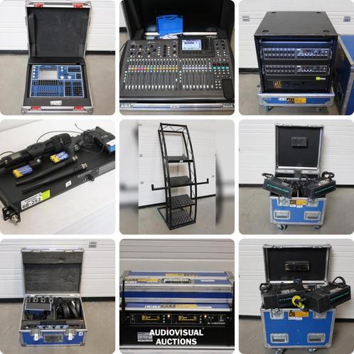Licht, Geluid, Video en Rigging Veiling Sluit op Ma 19/05, Muziek en Instrumenten, Licht en Laser, Licht, Gebruikt, Ophalen