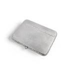 Art Deco gilt sterling silver ladys cigarette or card case, Antiek en Kunst