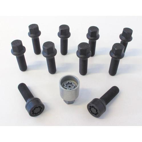 H&R Wielboutenset bolkonisch R14 M14x1.50 - Lengte 31mm - Zw, Auto-onderdelen, Ophanging en Onderstel, Nieuw, Verzenden