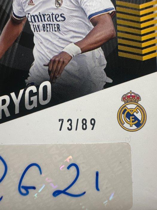 2021/22 Panini Elite Rodrygo PP-RGO Gesigneerde kaart,, Verzamelen, Stickers