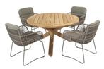 4 Seasons Outdoor Murcia dining set olijfgroen met, Tuin en Terras, Nieuw