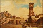 Italian school (XIX) - View of Verona
