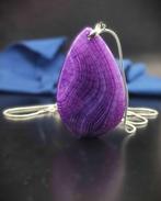 Amazone Zeer Mooi UV-Reactive Banded Dragon Veins Agate