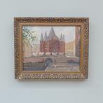 W. de Bock (of de Boer) (XX) - De Waag op de Nieuwmarkt,, Antiek en Kunst