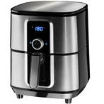 tectake Airfryer Ben 10,2 l - zilver, Elektronische apparatuur, Frituurpannen, Verzenden, Nieuw