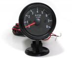 Toerenteller 52 mm Zwart, Auto-onderdelen, Ophalen of Verzenden, Nieuw