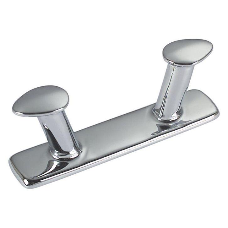 Dubbele Bolder 170x40mm Messing Verchroomd, Watersport en Boten, Bootonderdelen, Nieuw, Ophalen of Verzenden