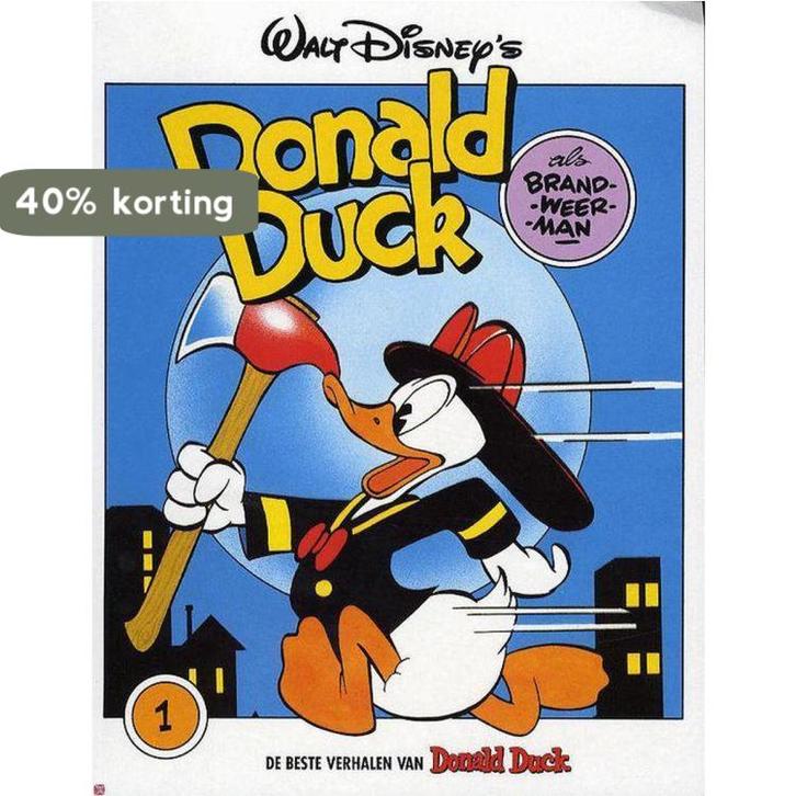 Donald Duck als brandweerman / Donald Duck / 1 9789054283645, Boeken, Stripverhalen, Zo goed als nieuw, Verzenden